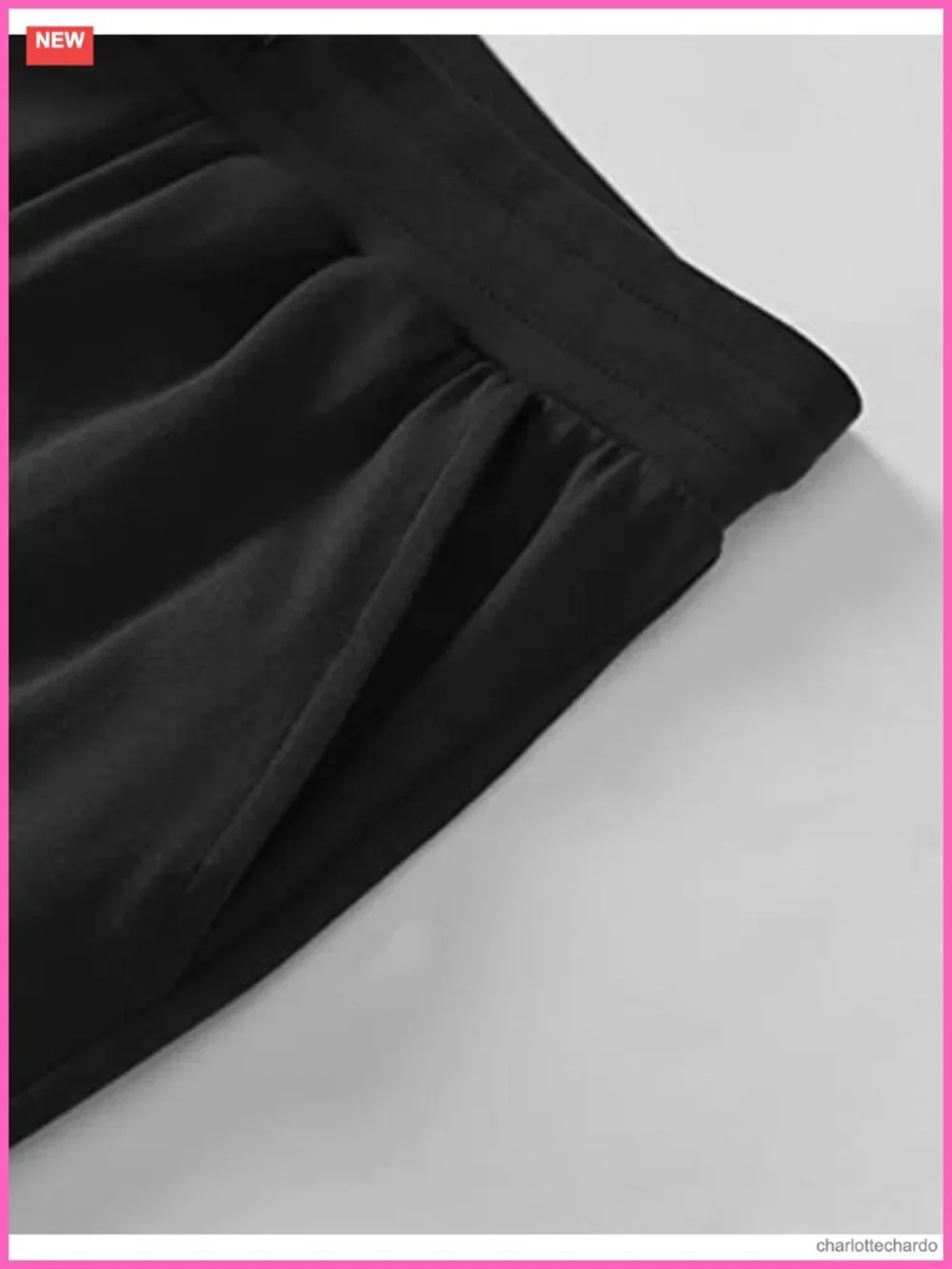 Cotton Pajama Joggers Knit Lounge Pants with Pockets